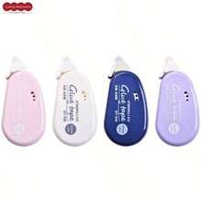 4 que keo dán mini (dài 6m), thích hợp cho học sinh, người yêu thích lập kế hoạch, nhân viên văn phòng, giáo viên, người làm đồ thủ công, lớp học, văn phòng tại nhà, không gian làm việc. Keo dán nhỏ gọn và bền lâu dài, dài 6m. - 1 cái - Xem 7