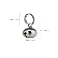 2PCS Cat Collar Bell, Metal Sled Bell, Country Craft Bell, Metal Charm Bell, Cat Craft Bell, Kitten Collar Bell