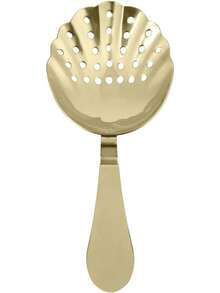 Colador de Cóctel de Acero Inoxidable con Malla Fina para Bartenders Profesionales Filtro de Hielo para Barra Diseño Tipo Dorada Fácil de Limpiar y Duradero - 1 - Ver 1