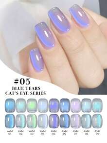 12ML Capacity 2025 New Valentine's Day Gift, Summer And Autumn Passionate Dragon Fruit Pink, Porcelain White, Red Light Cat Eye Gel Nail Polish. Autumn And Winter Colors Feature Fine Glitter Pink Magnetic Nail Beauty, Paired With Base Coat And Top Coat, Requires UV Light. Plant-Based Gel 8-Color Set Suitable For Beginners, Home, Office, Commuting, Dating. , Virus-Free, Hot-Selling Salon-Grade Style With 28-Day Wear.