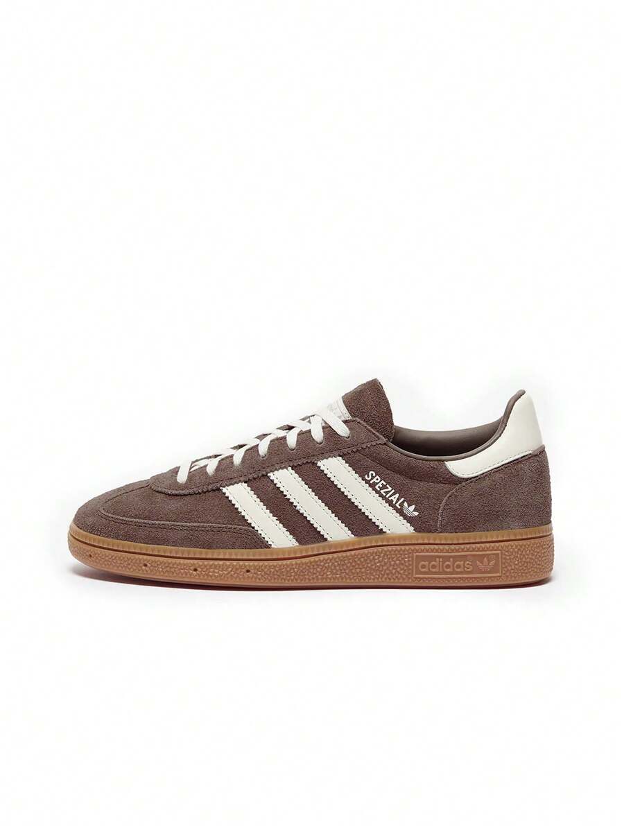 Adidas Handball Spezial 男士休闲运动鞋，绒面革材质，高级舒适，标志性Logo，防滑耐穿，街头健身风，蓝色 IF6490 - 地層 / / 口香糖 - 查看 1