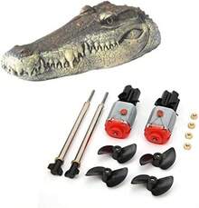 EstiloSUNGOOYUE Accesorios para Barcos RC, Hélice de Barco de Cocodrilo Apto para Flytec V005Versión mejorada