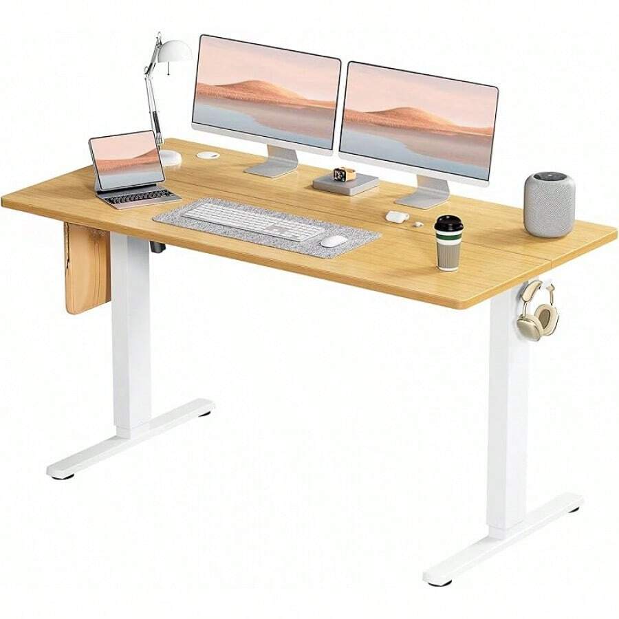 Adjustable Height Standing Desk Electric ,Sit Stand Up Down Computer ...