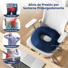 Car Neck & Lumbar Pillow - Azul - View 2