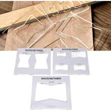 Plantilla de Enrutador para Carpintería, 3 uds., Plantilla de Incrustación, Enrutador, Plantillas Decorativas para Piezas de Carpintería, Accesorios - 1 - Ver 5