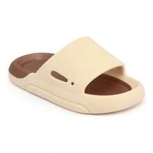 Set Of 2 Pairs Of Soft And Comfortable Boys' Slide Sandals And Clogs - 灰色 - 查看 5