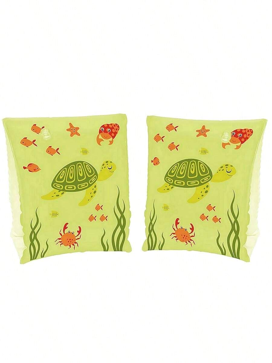 Boia de braço infantil pequena 23x15 MOR - Verde Limão - Visão 1
