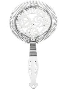 DOITOOL Colador de Cócteles de Acero Inoxidable para Bartender Colador de Hielo Malla Fina y Asa Ergonómica Filtro para Cocteleras y Barras de Bar 1 Unidad - 1 - Ver 1