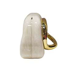 2025 New Cross-Border Hot-Selling Vintage Metal Chain Acrylic Clutch Bag, Matching Crossbody Shoulder Bag - Milky White - View 8