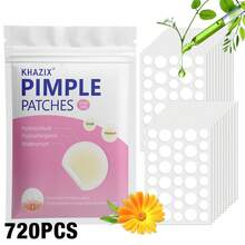 1080pcs Acne Patches With Tea Tree Oil, Gentle & Non-Irritating, Hydrocolloid Material, Covers Body Blemishes, Blackhead Care