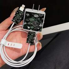 Mysterious Eye Design Protective Case Compatible With Apple Wireless Charging Case, Anti-Scratch And Anti-Drop