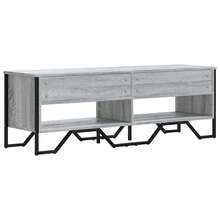 Mobile TV vidaXL Sonoma grigio 122x34x41 cm in legno composito - Cammello - Visualizzare 6