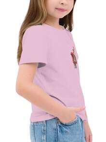 Merry Christmas! Cute K Pop Tees (2) Cute-Themed T-Shirts, Gifts For Kpop Enthusiasts, Mirah Luimi Joy Blanket, Warm Kpop Fan Gifts, Zoey, Mirah, Luimi, Sajaboy, Children's Gifts, Gender-Neutral Gifts, K-POP Fan-Related Merchandise - Hồng - Xem 3