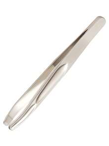 1/3pcs Stainless Steel Precision Eyebrow Tweezers, Eyebrow Trimmer With Protective Net, Washable & Reusable, Suitable For Bedroom And Bathroom - Multicolor - View 9