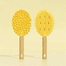 Multi-Function Pet Pineapple Massage Brush, Cat Fur Remover, Deshedding Tool, Grooming Brush - Multicolor - View 9