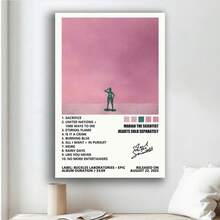 Framed Room Decor Mariah Poster The Scientist Hearts Sold Separately Music Album Cover Posters For Room Canvas Wall Art Bedroom Decor Exquisite Wall Art Canvas Poster  For Home, Office, Living Room, Bedroom, Kitchen, Bathroom, Dorm,Restaurants, Bars, Cafe,Gym,Hallway, Perfect Gift Ideal For Seasonal Decor,Event&Party Supplies, Birthdays,Valentine's Day, Mother's Day, New Year, Halloween,Thanksgiving Day, Christmas, Easter Birthdays,Valentine's Day, Mother's Day, New Year, Halloween,Thanksgiving Day, Christmas, Easter For Living Room, Bedroom, Kitchen,Restroom Decoration - Đóng khung - Xem 2