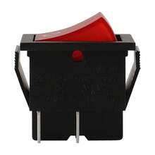 Baomain Paquete de 2 Interruptores Basculantes SPDT para Barco - ON/Off de Encaje de 4 Pines con Indicador Rojo, Certificado UL y TUV - 16A/250V para Electrodomésticos - Rojo - - Ver 8