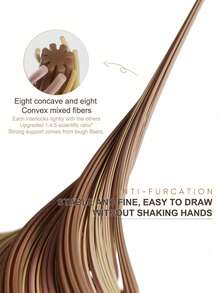 JUDYDOLL Bút kẻ mắt dạng lỏng 400mg, Đầu bút siêu mảnh, Nhanh khô, Không thấm nước, Không lem, Nhiều màu, Có thể dùng cho mi dưới, Thích hợp cho người mới bắt đầu, Tự sử dụng, Quà tặng, Trang điểm, Du lịch, Lễ hội, Ngách, Đặc biệt, Hàng mới về, Tươi mới, Độc đáo, Quà tặng cho bạn bè và bạn gái - #02 màu nâu đậm - Xem 4