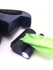 Guia retrátil automática de 3 metros para cães, reforçada, adequada para cães de pequeno a médio porte, com duas pontas e luzes LED. - Multicolorido - Ver 6