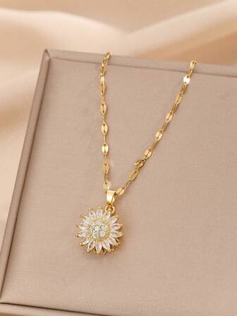 Women's Fashion Pendant Necklace, Suitable For Daily Wear