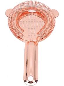 Herramienta de barra de colador de acero inoxidable 304 Barra de colador Ocktail Tipo de colador de cóctel Filtro de barra de acero inoxidable Barman Filtro de hielo Accesorios de barman(Rosa) - Rosa - Ver 12