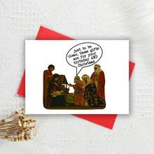 圣诞节和生日贺卡，适合您的生日和圣诞节，有趣的圣诞礼物，十二月生日贺卡，趣味节日贺卡。 - 彩色 - 查看 8