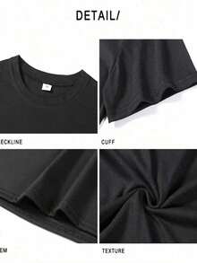 Nightmare Before Christmas Dark Jack & Sally T-Shirt - 黑色 - 查看 5