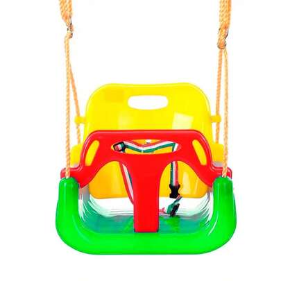 Columpio para bebé niños y niñas 3 en 1 multiusos para patio jardín exterior e interior, columpio de cuerda para niños de 1 a 6 años juegos infantiles.