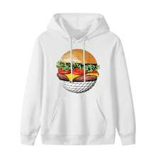 Golf Burger Hoodie Hoodie - Style 21 - View 1