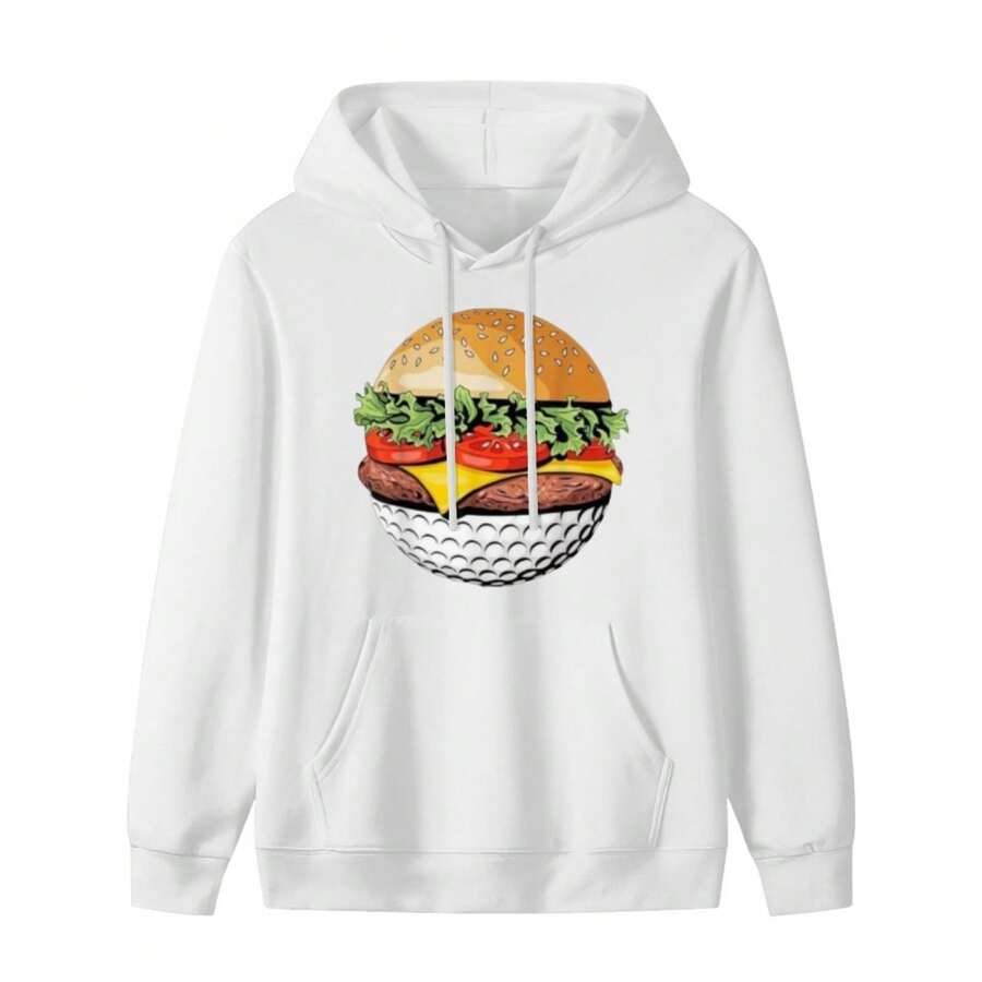 Golf Burger Hoodie Hoodie - Style 21 - View 1