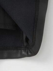 Balabala Girls Autumn Winter Skirt, Pleated Mini Skirt, Versatile & Stylish Tween Girl Wear - Black Tone - View 9