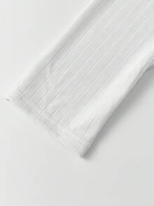 Women Y2k Fairy Grunge Ribbed T Shirt Top Long Sleeve V Neck Babydoll Flowy Tee Shirts Tops With Thumb Hole Spring Fall Teen Girls Going Out Tops Vintage Aesthetic 2000s Clothes - 白色 - 查看 9