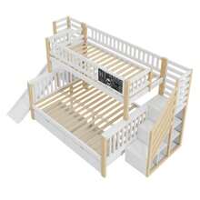 Bed Frames - White+Natural - View 6