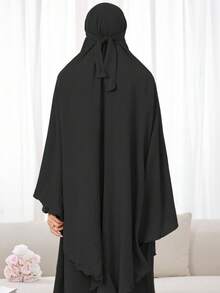 1pc Minimalist & Fashionable Muslim Women Hijab Headscarf, Suitable For Daily Wear, Praying, All Seasons - Multicolor - View 28