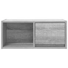 Meuble TV vidaXL, 2 pièces, gris Sonoma, 60 x 31 x 25,5 cm, bois d'ingénierie - Camel - Voir 7