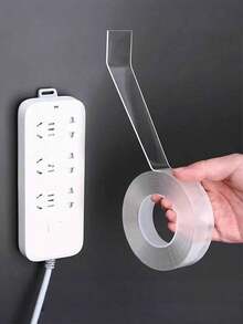 1/2/3/5m Super Strong Double-Sided Transparent Tape, Waterproof And Reusable, Suitable For Kitchen And Bathroom Items