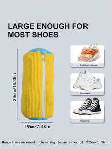 Shoe Washing Machine Bag, Sneaker Cleaning Laundry Shoe Bag For Washer Dryer - Multicolor - View 12