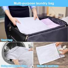 1/3/5pcs Mesh Laundry Bags, Washing Machine Garment Bags, High Quality Zipper, Travel Storage Bags, Suitable For Washing Clothes, Shirts, Bras, Socks, Stockings, Underwear