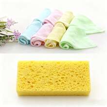 Conjunto de Dispenser de Sabão de Cozinha, Conjunto de Sabonete Líquido para as Mãos e Louça, Organizador de Pia de Balcão com Suporte para Esponja, Suporte para Pano, Escorredor e Suporte para Escova, Garrafas Recarregáveis para Cozinha e Banheiro, Utensílios Práticos de Cozinha, Decoração Moderna para Casa - Multicolorido - Visão 12