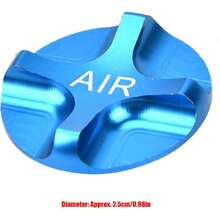 Vbest Life Cubierta de Válvula de Bicicleta, Aleación de Aluminio Suspensión Horquilla Delanteraética, Accesorio (Azul) - 1 - Ver 3