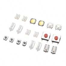 Botn Tctil, Botn Tctil Micro Interruptor, 250 Piezas de Botn Tctil Micro Surtido para Mando a Distancia de Coche con Caja - inicial - Ver 6