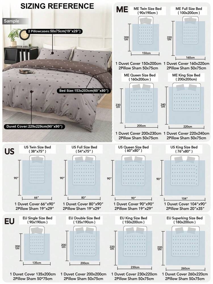 Nayoroom Biancheria da letto in flanella, 155 x 220 cm, colore bianco