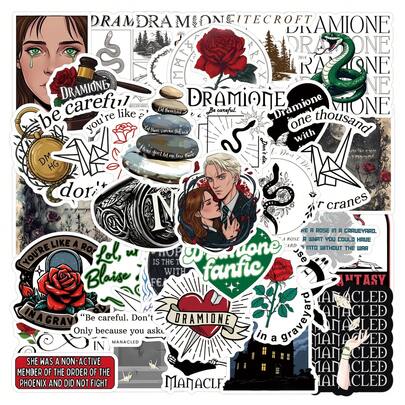 50 piezas de pegatinas de graffiti alquimizado - Pegatinas estéticas de cosas lindas de dibujos animados, adecuadas para libros de colores, accesorios de tazas, botellas de agua, portátiles, teléfonos móviles, monopatines, guitarras, maletas, álbumes de recortes, cascos de , bicicletas, motocicletas, coches, cascos, bolsos, suministros de fiesta de Año Nuevo, Halloween, Navidad, Acción de Gracias, decoración de regalos de recortes