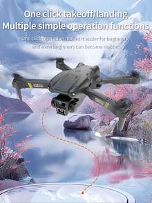 无人机高清航拍，长续航折叠四轴飞行器，遥控飞机，智能避障，一键降落 - 彩色 - 查看 8