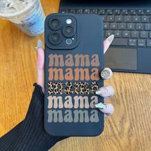 Funda de teléfono a prueba de golpes Funda de teléfono: Funda de teléfono Angel Eye Premium con patrón MAMA Impresión UV, 360 °   Protección Completa para iPhone 11, 12, 13, 14, 15, 16 Pro Max, XR, X, XS, 7, 8 Plus y SE Mini – Mejor Idea de Regalo de Cumpleaños para Chicos y Chicas Funda de Teléfono Ligera y Delgada a Prueba de Golpes - 1 pieza - Ver 1