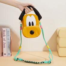 Miniso Pluto 95th Anniversary Bag, Cute Pluto Dog Ear Shape Handbag, Fun Cartoon Shoulder Purse