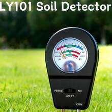 Probador de suelo 3 en 1 pH, humedad y fertilidad, sin batería necesaria, lectura instantánea, kit de prueba de suelo, herramienta de jardinería enchufable y lista para usar para invernadero, interior, exterior y plantas en macetas, ideal para jardineros principiantes