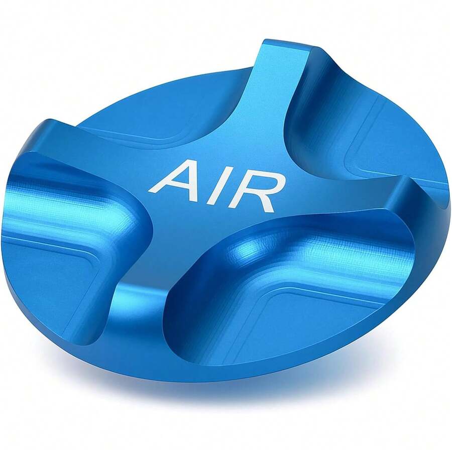 Vbest Life Cubierta de Válvula de Bicicleta, Aleación de Aluminio Suspensión Horquilla Delanteraética, Accesorio (Azul) - 1 - Ver 1