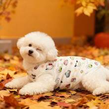 Sanrio 3pcs Hello Kitty Christmas Cat & Dog Plush T-Shirt, Thick & Soft, Printed With Hello Kitty Pattern, Clean & Comfortable, Hand Washable & Reusable, Warm, Suitable For Small Pets, Can Be Used As Pet Vest, Ideal Holiday & Christmas Gift For Small Pets, Also Great For Party Photo Shoots - Multicolor - View 11