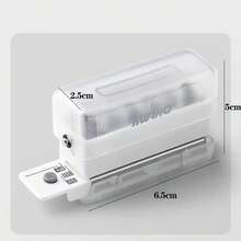 6-Hole Paper Punch Handheld Mini Puncher Support Multiple 20/26/30 Hole Punching 5.5mm Aperture For A4 A5 B5 Notebook